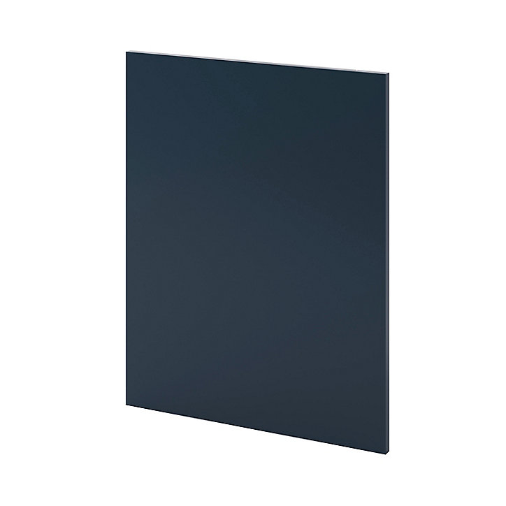 Côté de remplacement bas droit Goodhome Artemisia bleu H. 72 cm x l. 57 cm x Ep. 18 mm