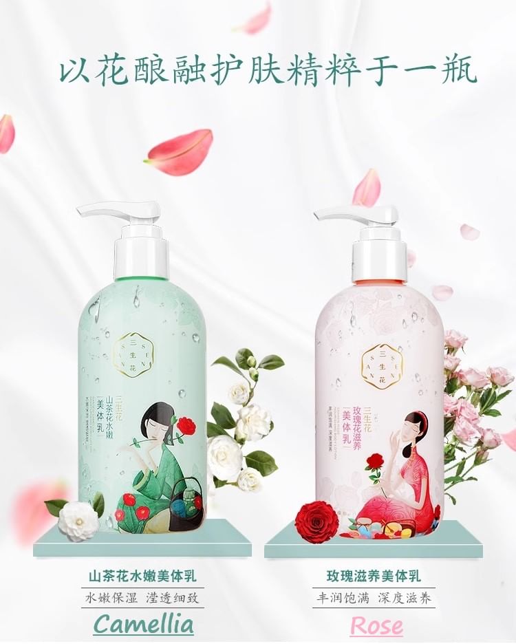 SANSEN - Olie Essence Geur Bodylotion - 2 Soorten