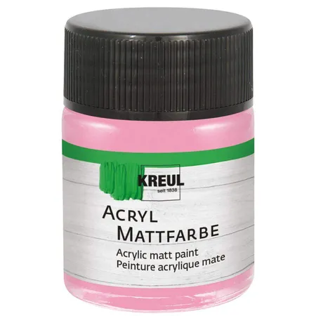 KREUL Acryl Mattfarbe Himbeere 50 ml