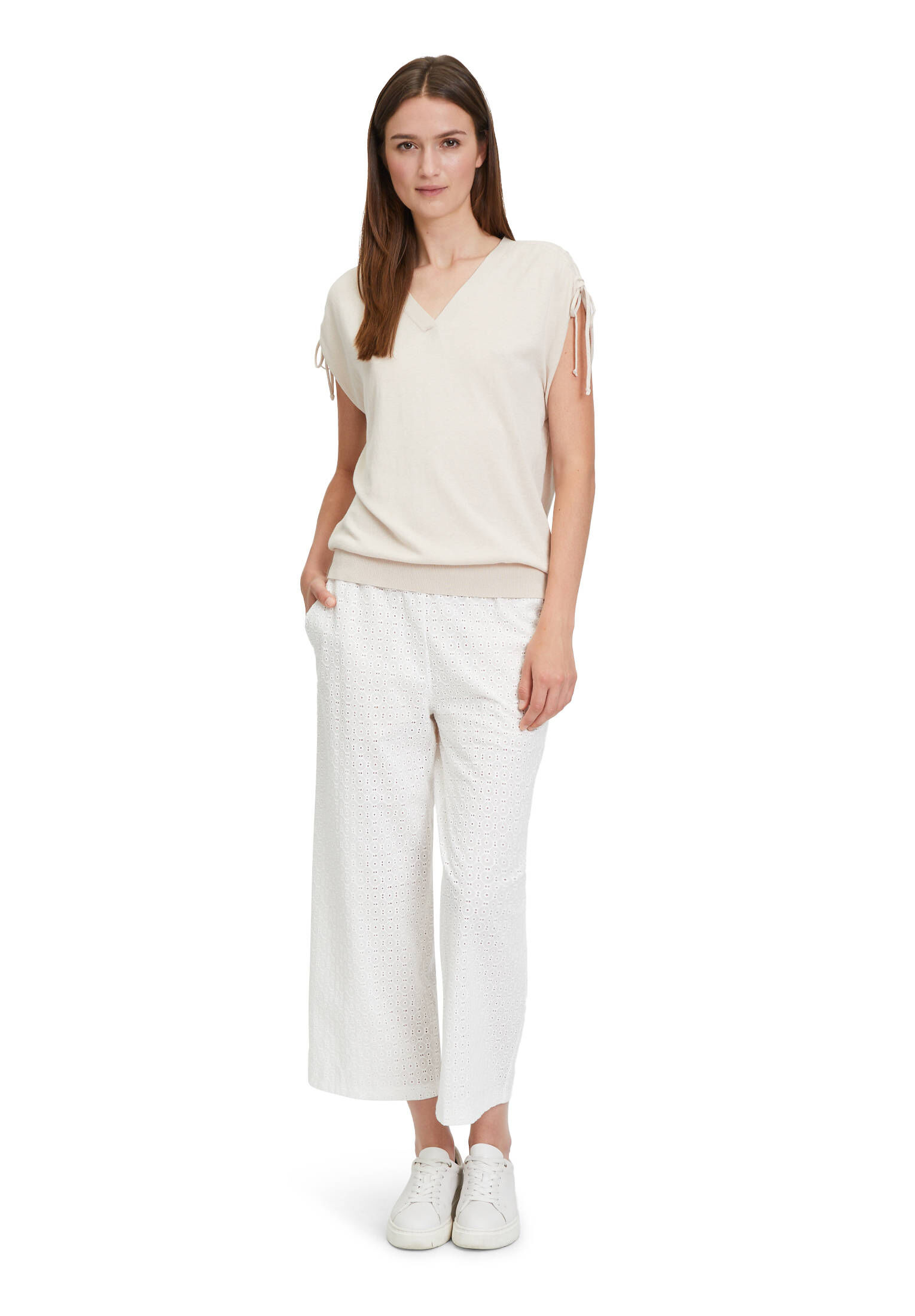 Betty & Co| Damen Schlupfhose mit Spitze