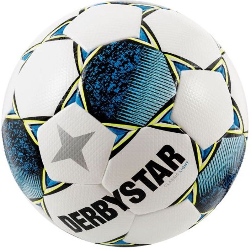 Derby Star - Classic Light II - Voetbal - Wit - Koninklijk Blauw