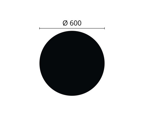 Rozet M80 Ø 60 cm