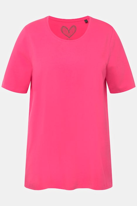 T-Shirt, A-Linie, Rundhalsausschnitt, Halbarm