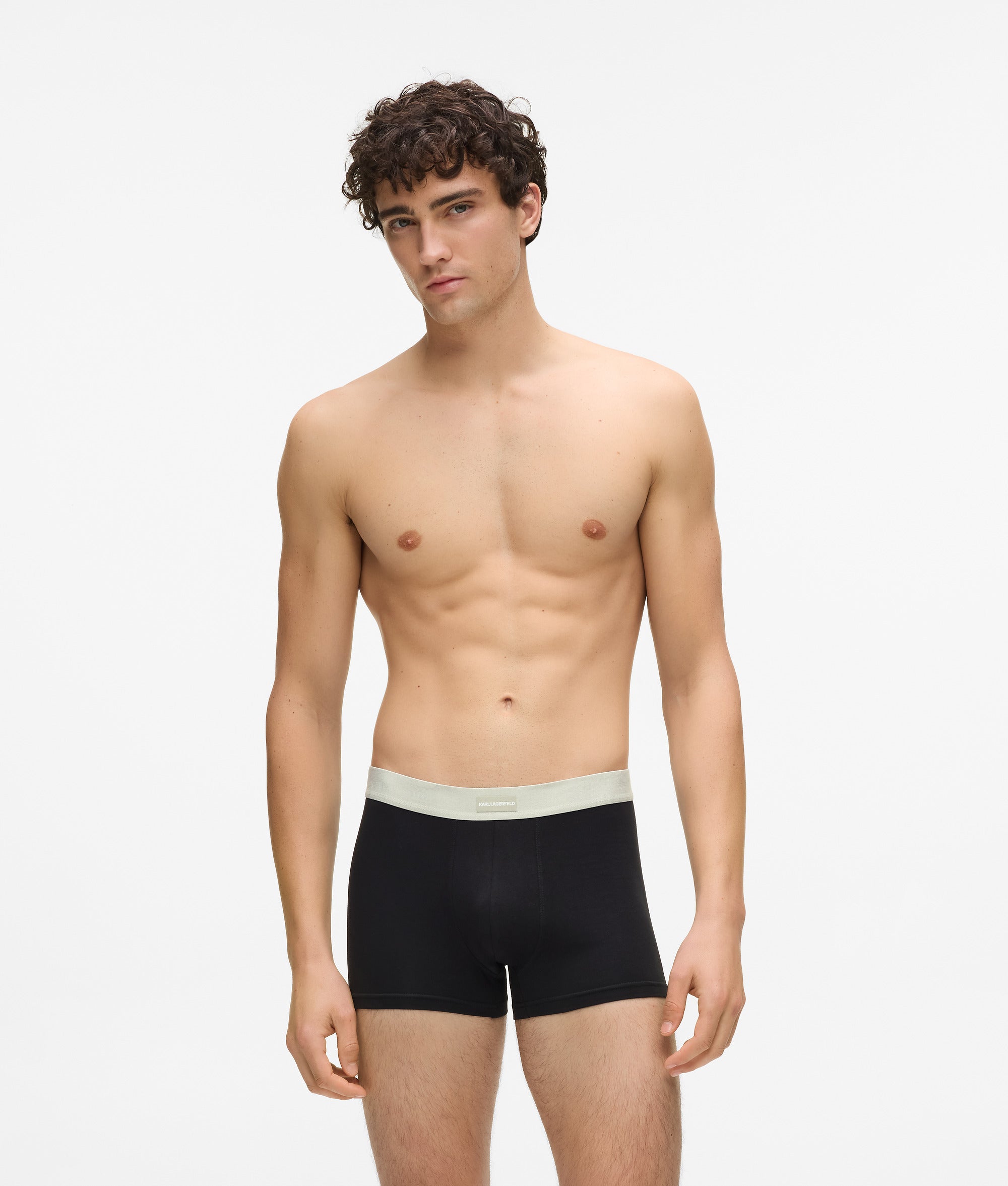 Elastisch lipje met logo boxers - 7 pack