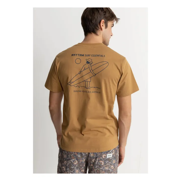 Rhythm T-shirt Lull Coton Bio | Camel