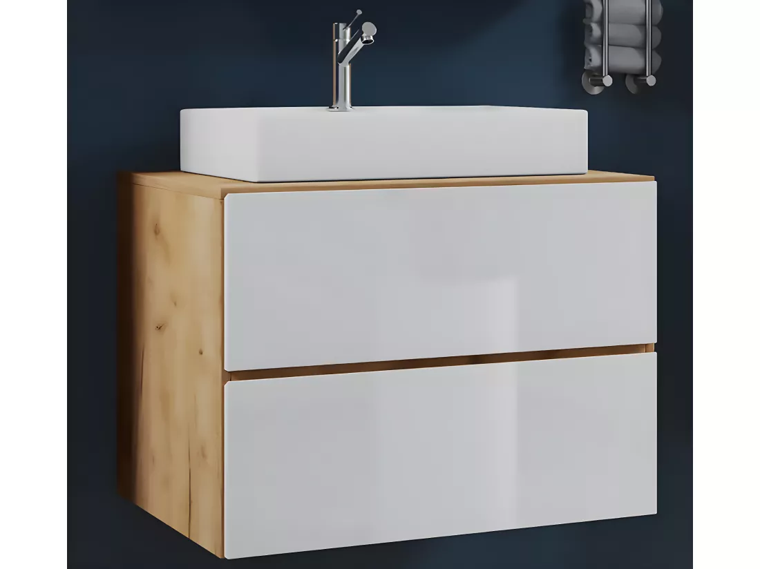 Plan de toilette 2 pièces Lavabo Lendas S