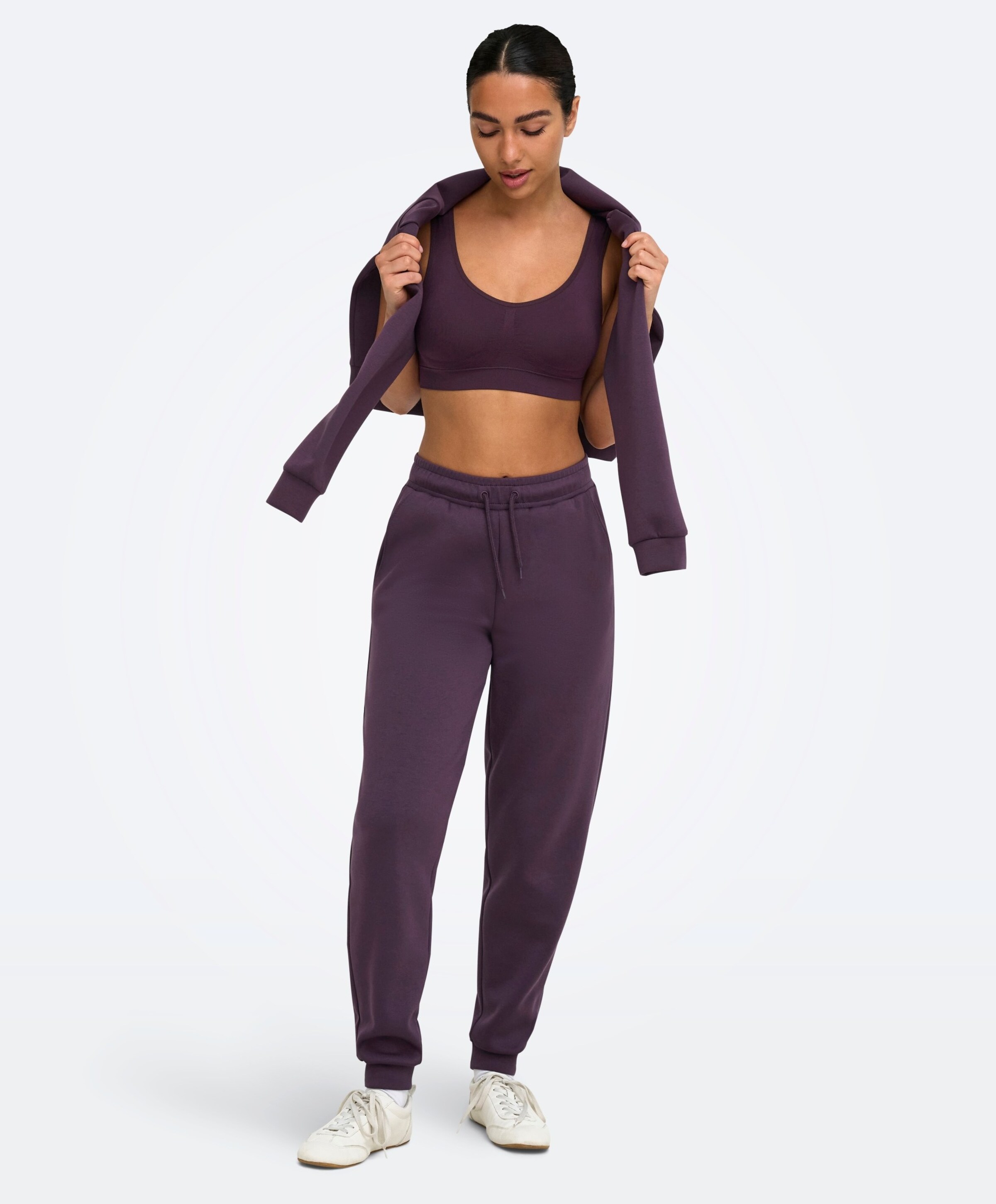 Only play ONPLOUNGE HW SWEAT PNT - NOOS dames trainingsbroek paars