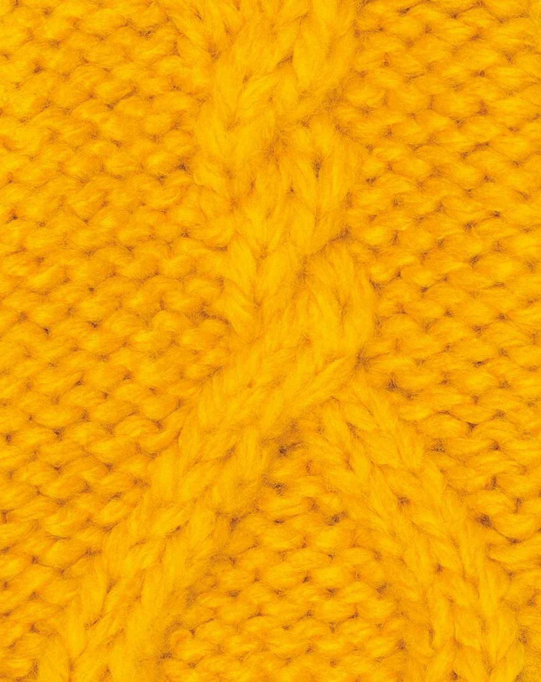 Strick-Fäustlinge MINI CLASSIC in sunflower