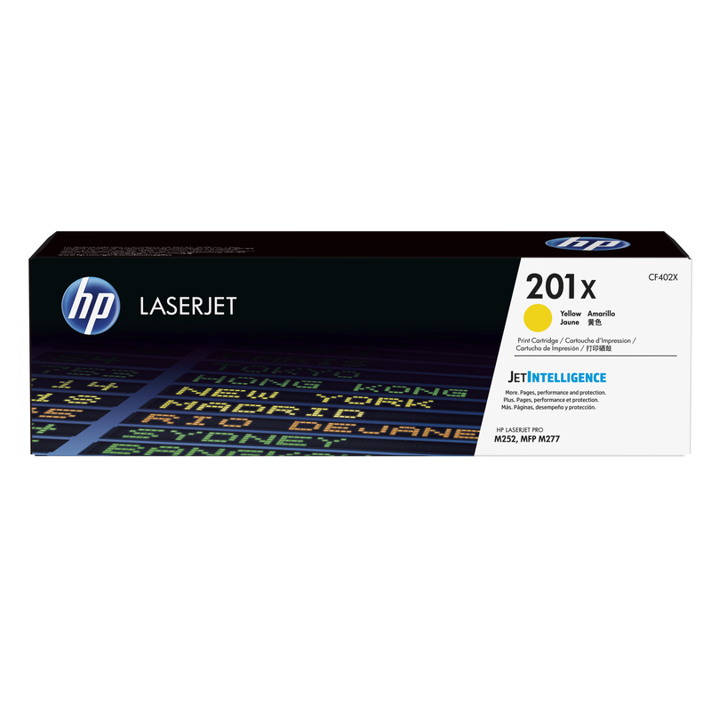 HP 201X (CF402X) Toner, gelb