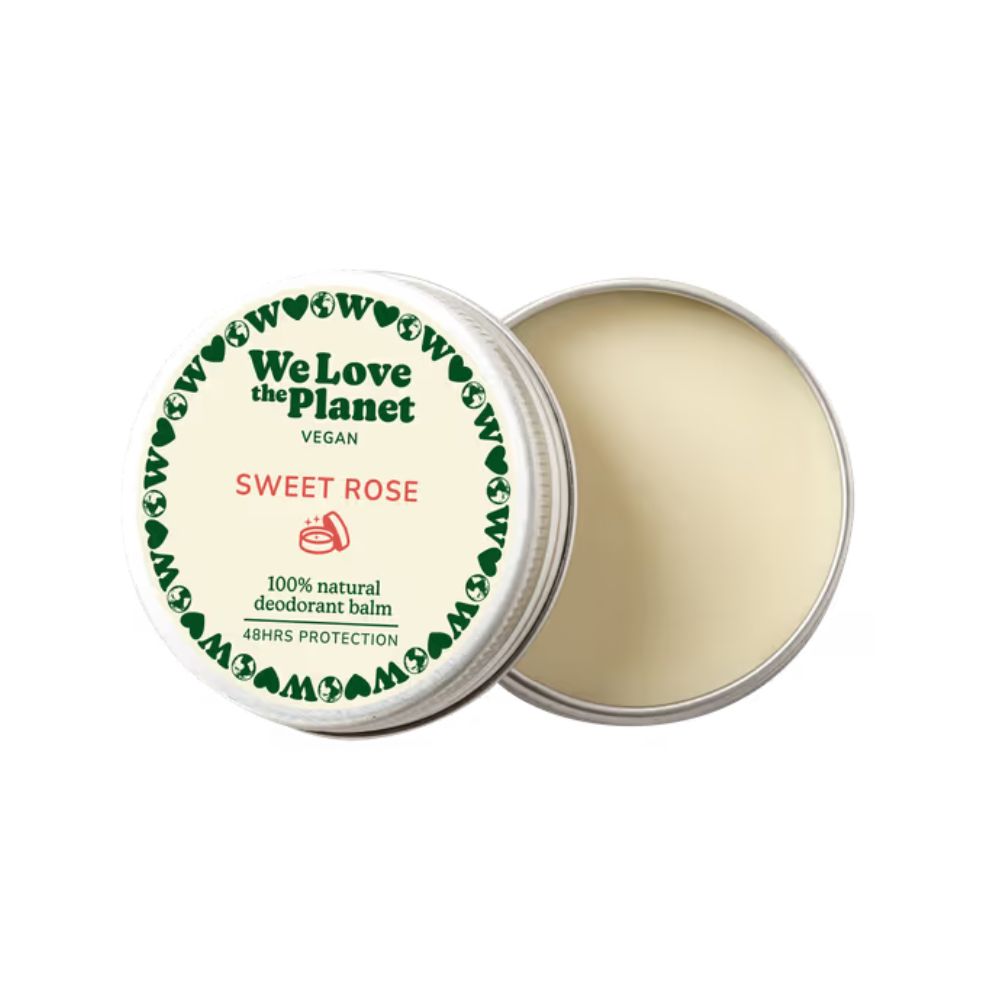 We Love The Planet Deodorant Balm – Sweet Rose (Vegan) (35 gr)