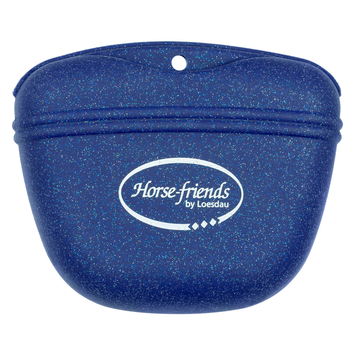 Horse-friends Snackbeutel  - navy/glitter