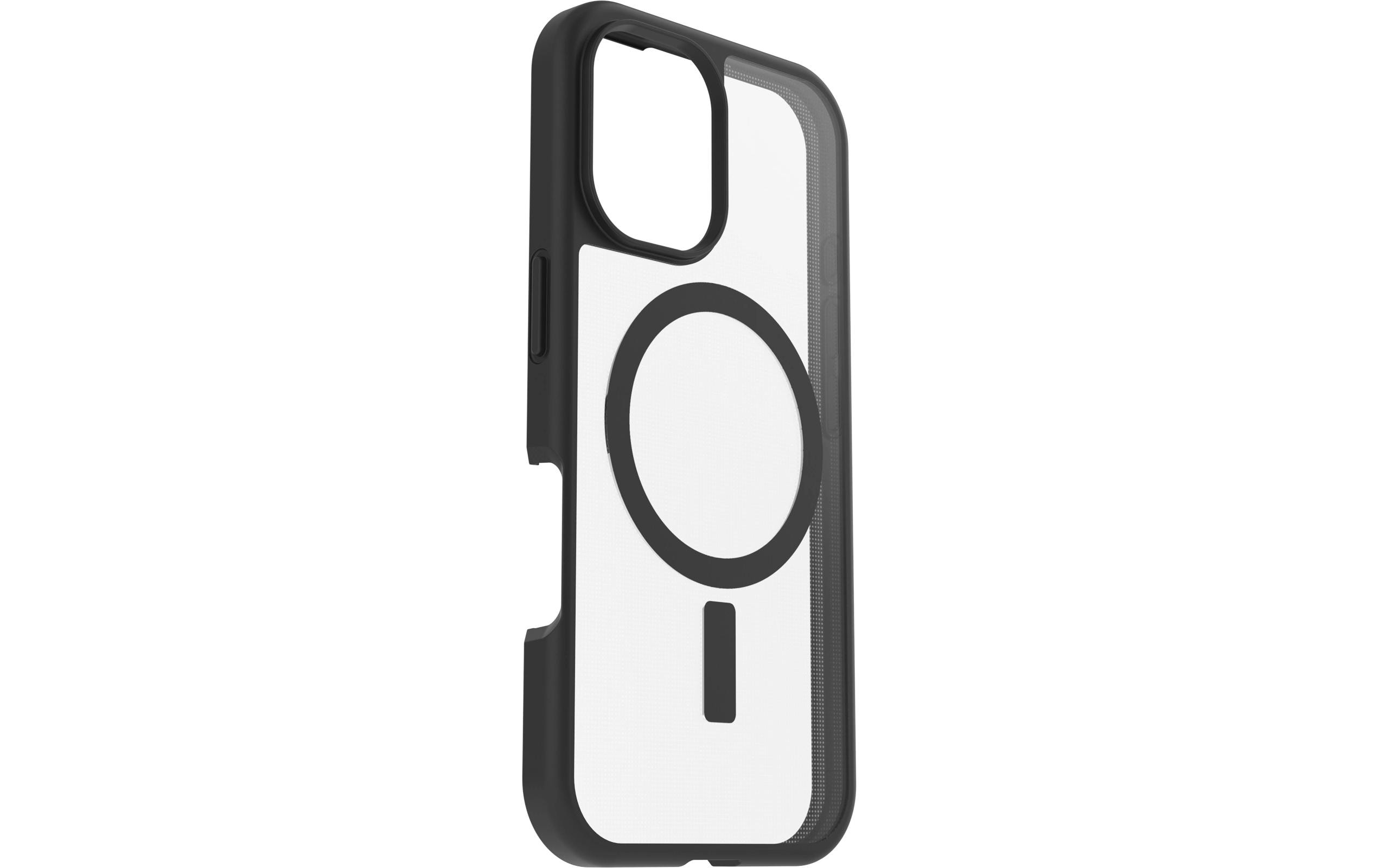 Back Cover React iPhone 16 Schwarz/TransparentSchutzhülle für das Apple iPhone 16