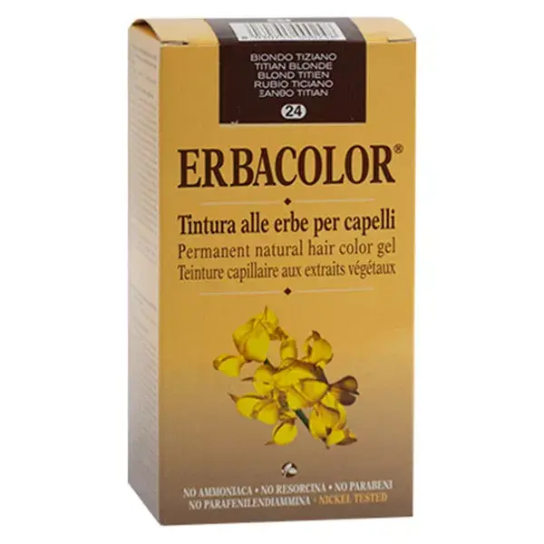 Erbacolor Tinta Loiro Titian 24