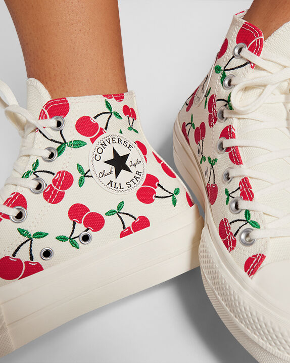Chuck Taylor All Star Lift Platform Cherries