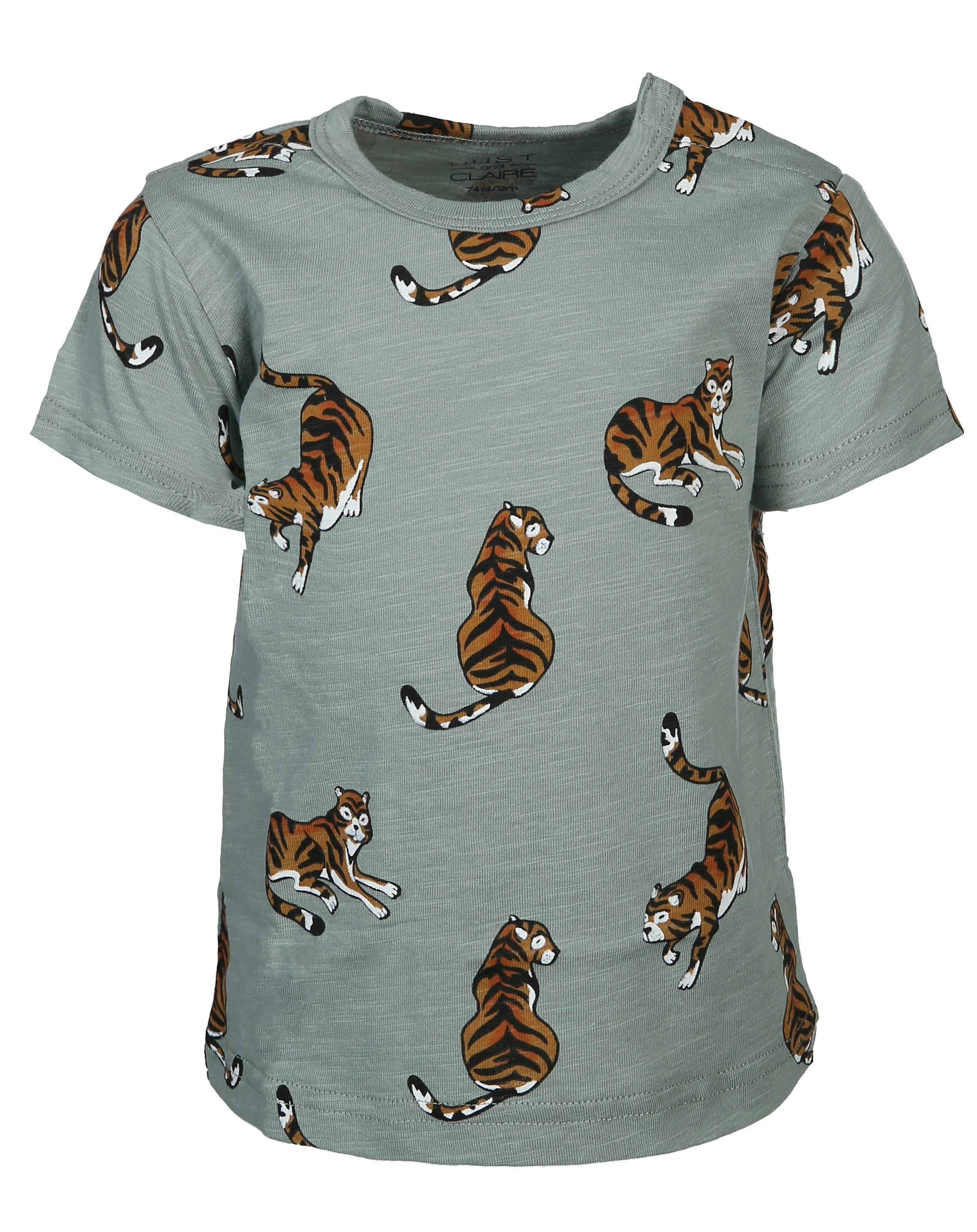 T-Shirt ANKER CATS in jade green