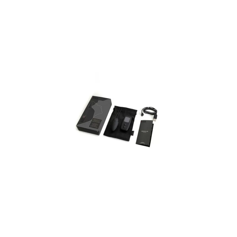 B Swish - Bnaughty Deluxe trådløs vibrator-æg - Black