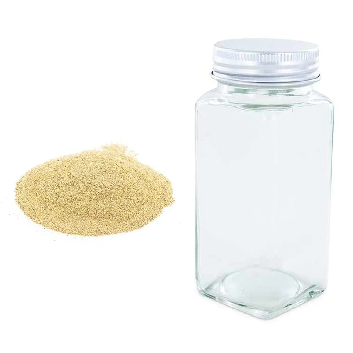 Flacon à épices poudreur + poivre blanc moulu 35 g Aromandise