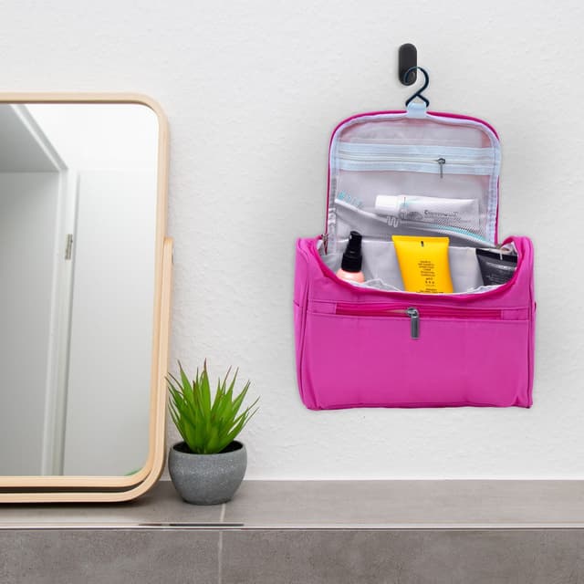 Kosmetiktaske Makeup-taske Toilettaske Make Up (pink)