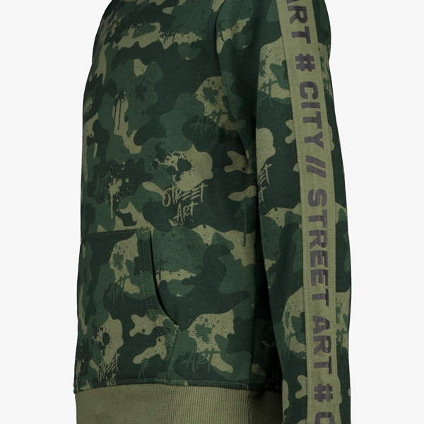 Unsigned jongens sweater met camouflage print