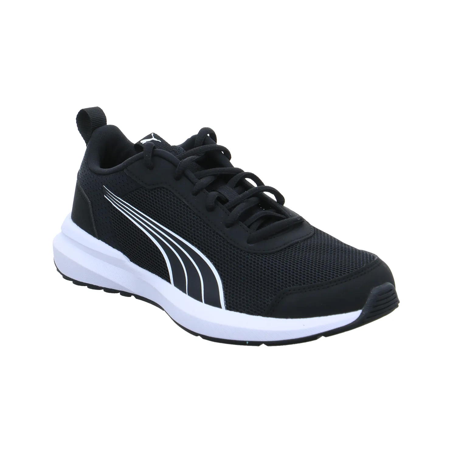 PUMA Kinder Sportschuh Schwarz Synthetik