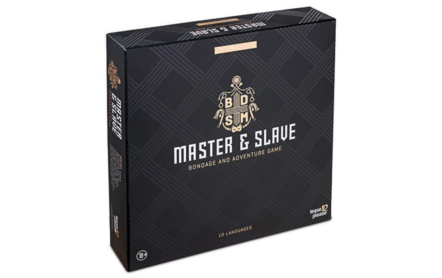 Kartenspiel Master & Slave DeluxeErotisches Kartenspiel mit Bondage Elementen