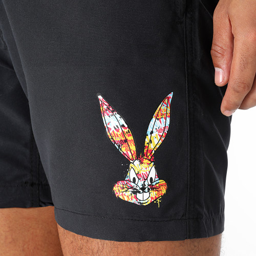 Short De Bain Bugs Bunny Graff Noir