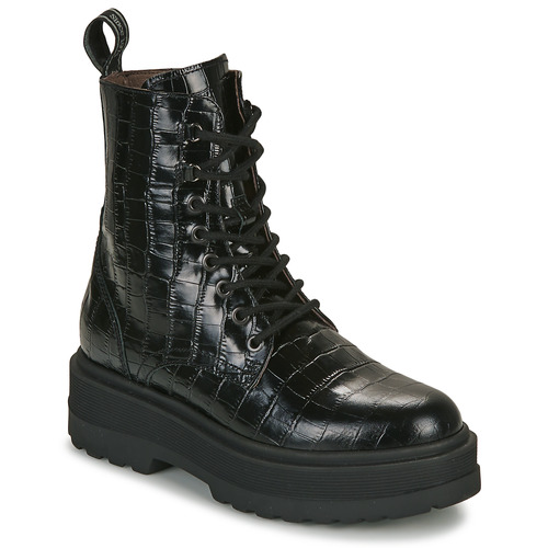 NeroGiardini - BAIA - Noir croco