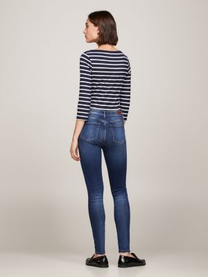 Calça jeans Como Heritage Skinny Fit Desbotada