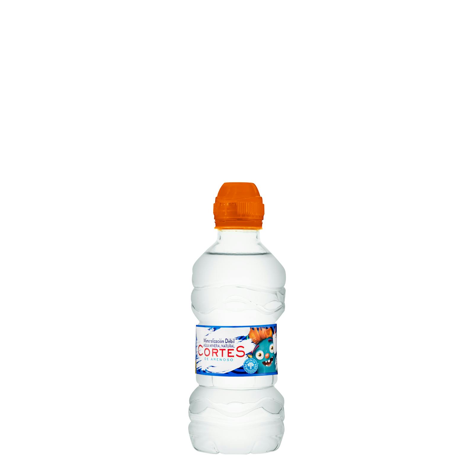 Petite eau minérale Cortes avec bouchon enfant