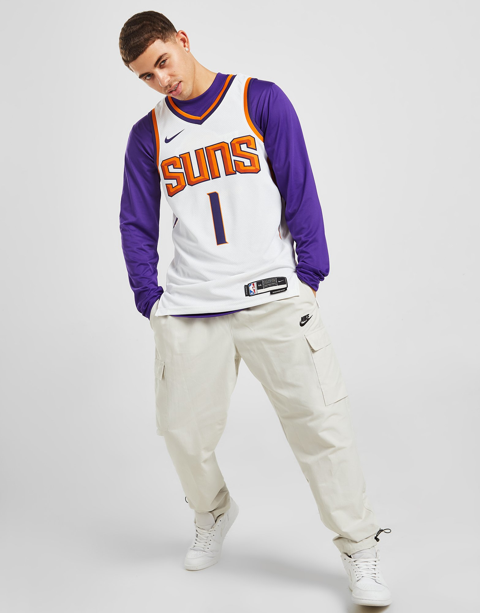 Nike NBA Phoenix Suns Booker #1 Swingman Jersey