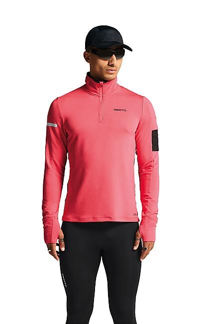 CRAFT - T-SHIRT ML DEMI ZIP ADV SUB Z LS 2 M