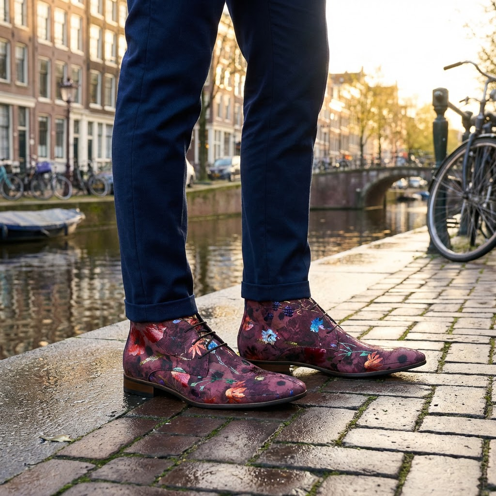 Rosso Velour Flora High - PRE-ORDER