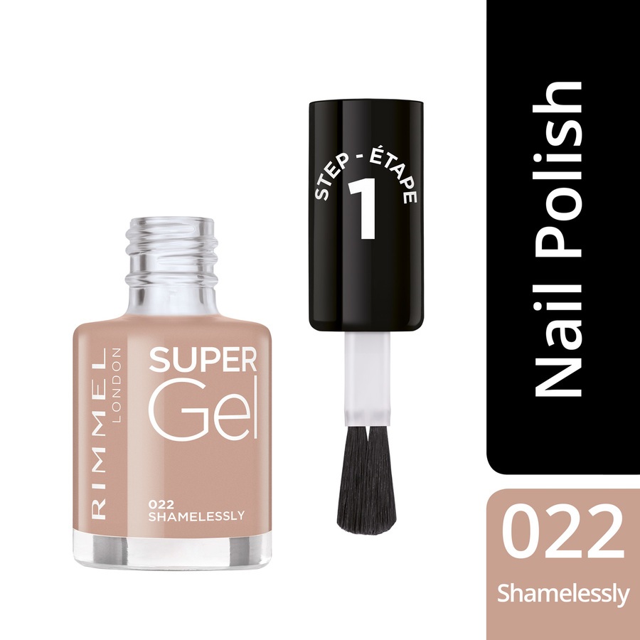 Rimmel London Super Gel Nail Polish 022 Shamelessly 12ml