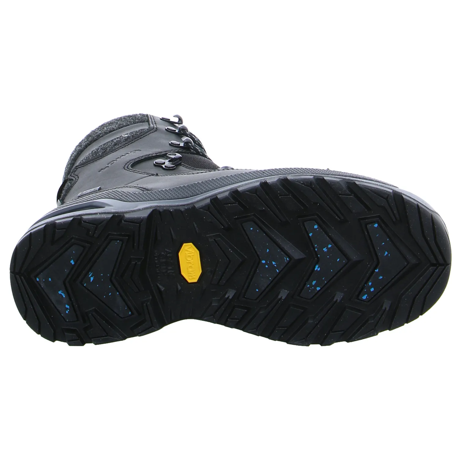 LOWA Snowboots Schwarz Leder