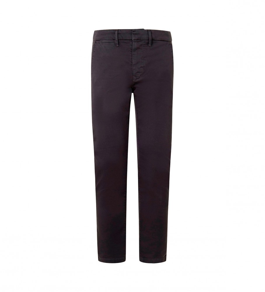 Calças pretas Pepe Jeans James