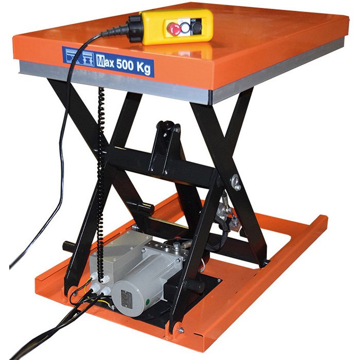 Table élévatrice électrique 500 kg 220V