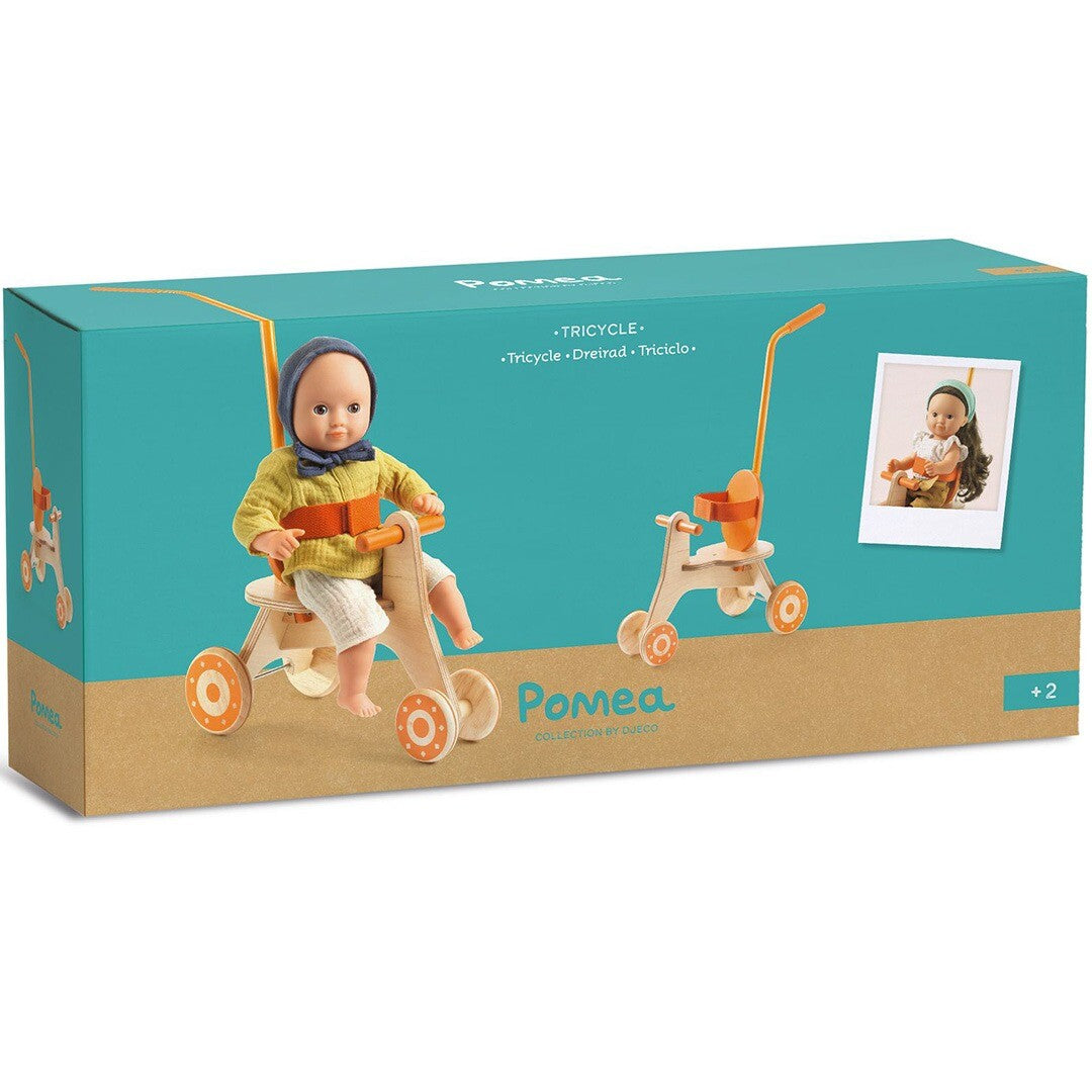 Djeco poppendriewieler pomea