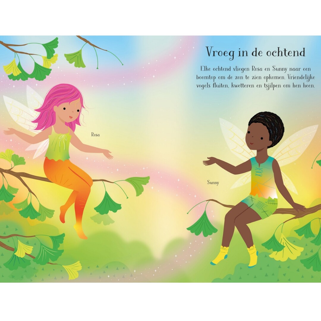 Uitg. usborne aankleedboekje boomelfjes