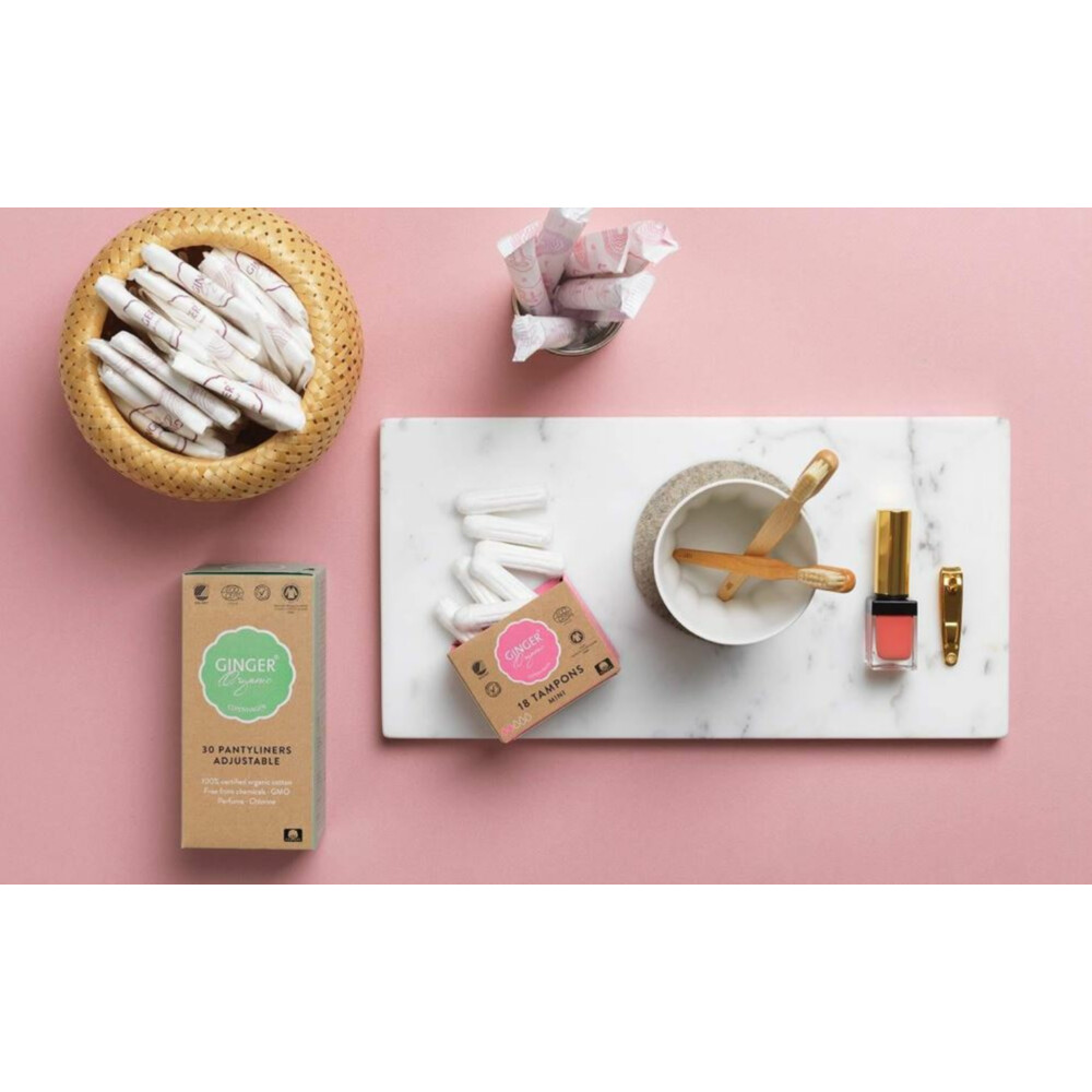 Ginger Organic Tampons Met Applicator Mini16 stuks