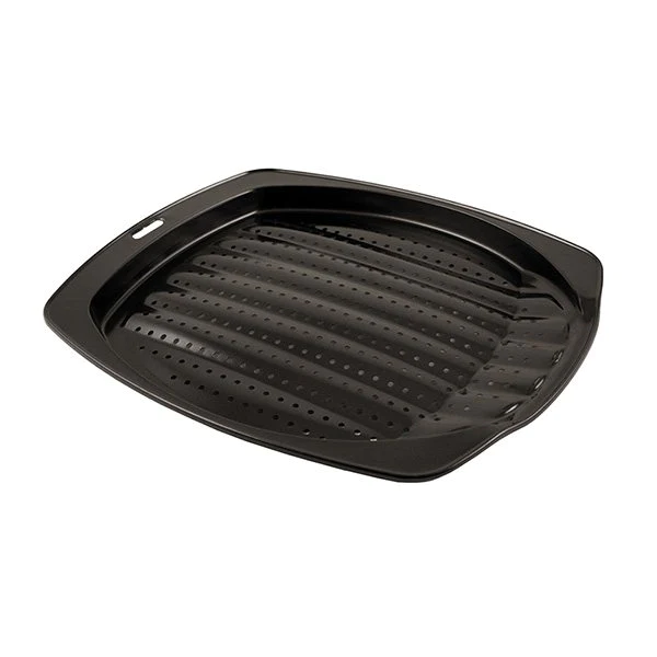 Plat à frites perforé anti-adhérent 39 cm Baumalu