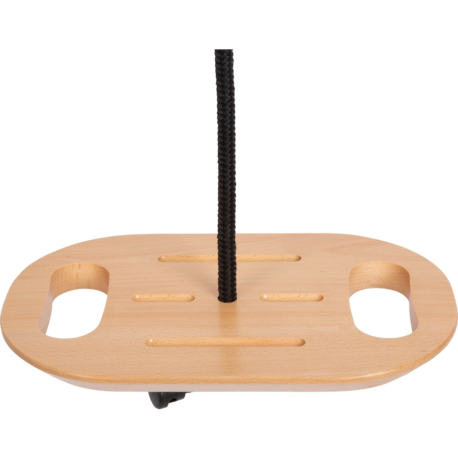 small foot® Tellerschaukel mit Griffen Black Line