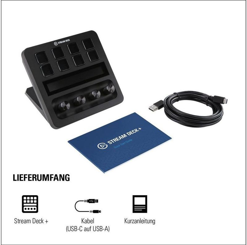 Elgato Stream Deck + - Zwart
