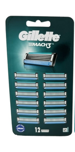 Gillette Mach3 Scheermesjes 12ST