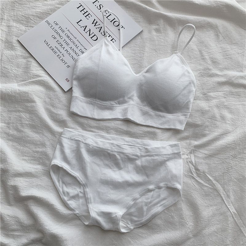 Shopherd - Effen bralette / slip / set