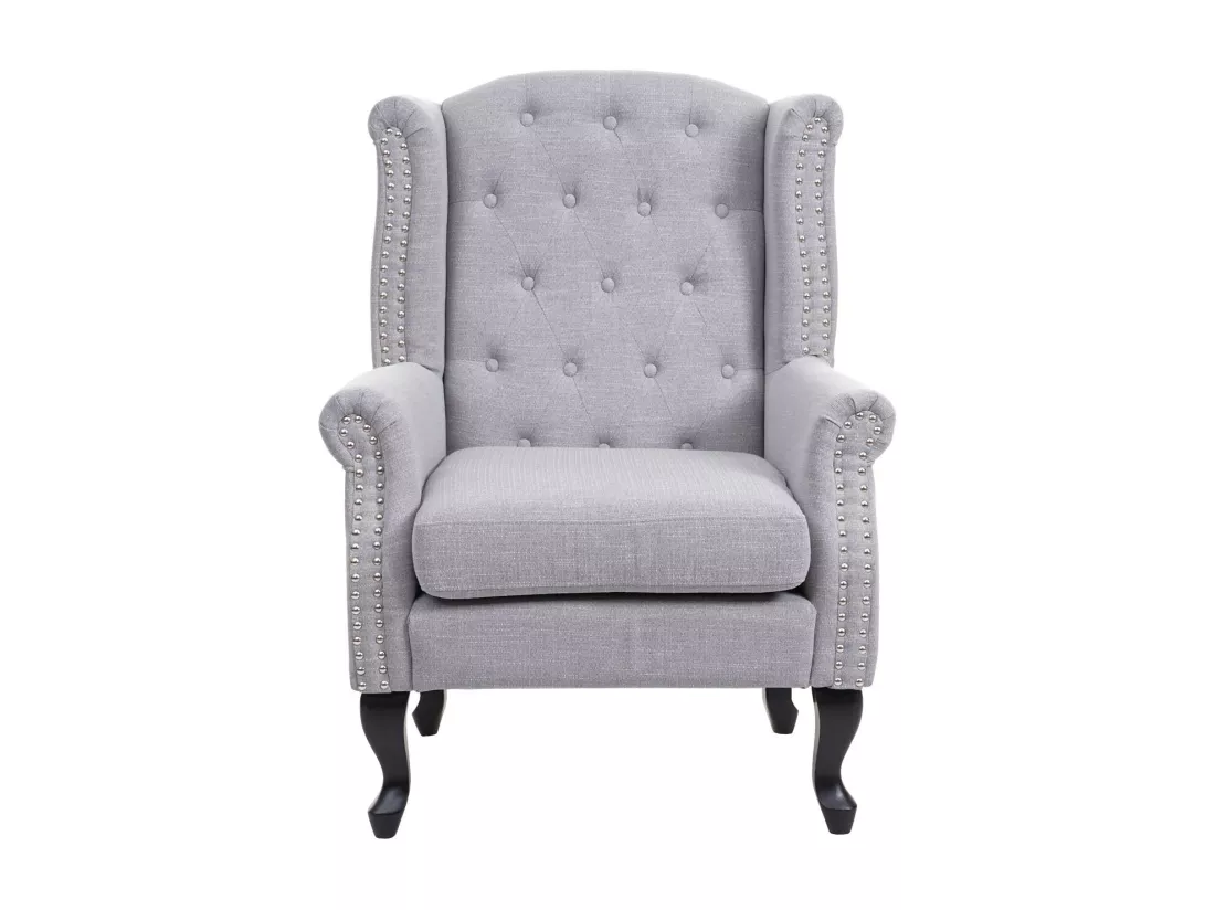 Fauteuil de relaxation Oxford, gris sans ottomane