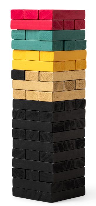 Wooden Tumbling Blocks spil