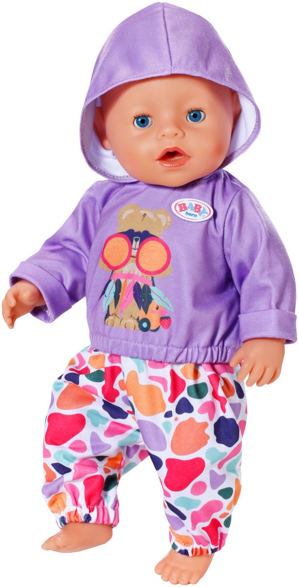 Baby Born Puppenkleidung »Hoodie Outfit, 43 cm« mit Kleiderbügel