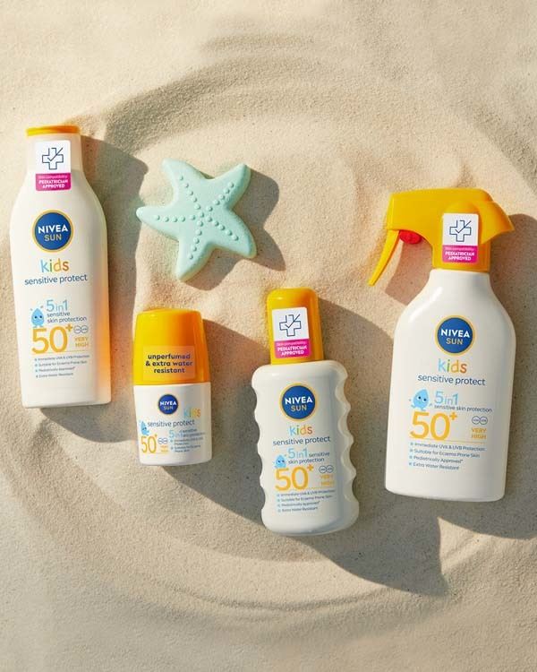 NIVEA Sun Kids Sensitive Protected & Play Sun Spray SPF50 270ml