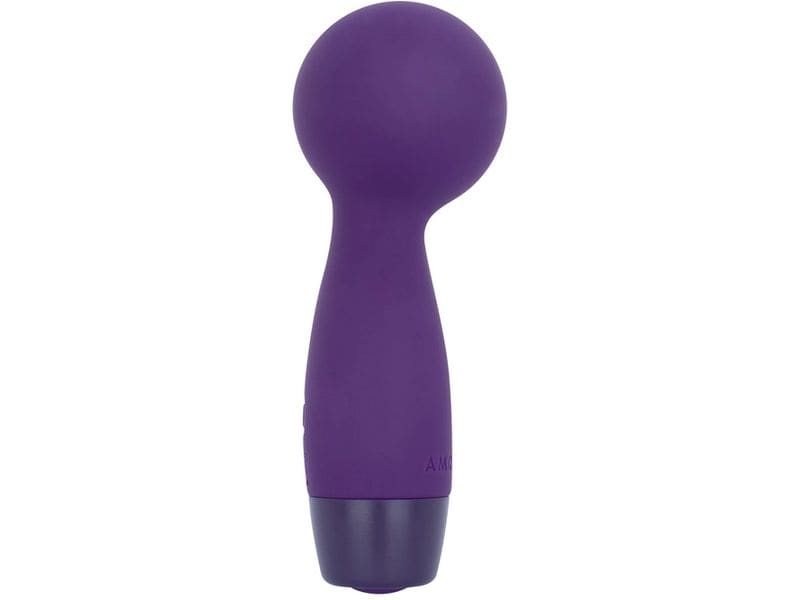 Amorelie Vibrator Joy Turn Mini-Wand-Massager Mini-Wand-Massage für die perfekte Stimulation des äusseren Hotspots
