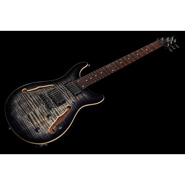 Harley Benton CST-24HB Charcoal Flame Bundle